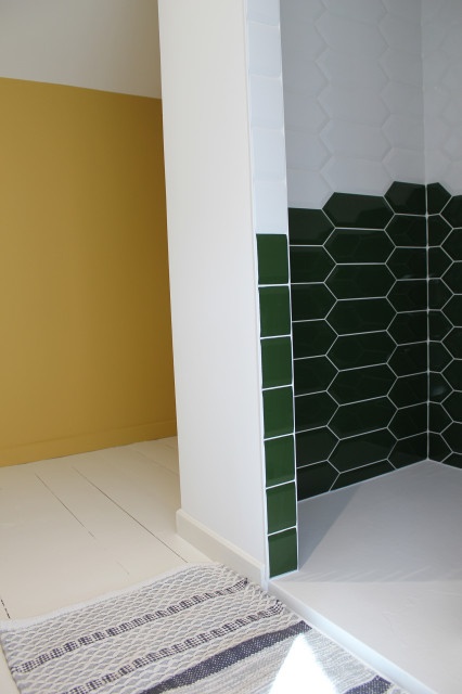 Studio : salle d'eau modern-bathroom