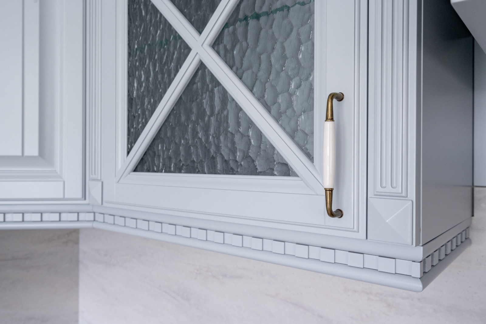 Кухня Прованс из массива бука