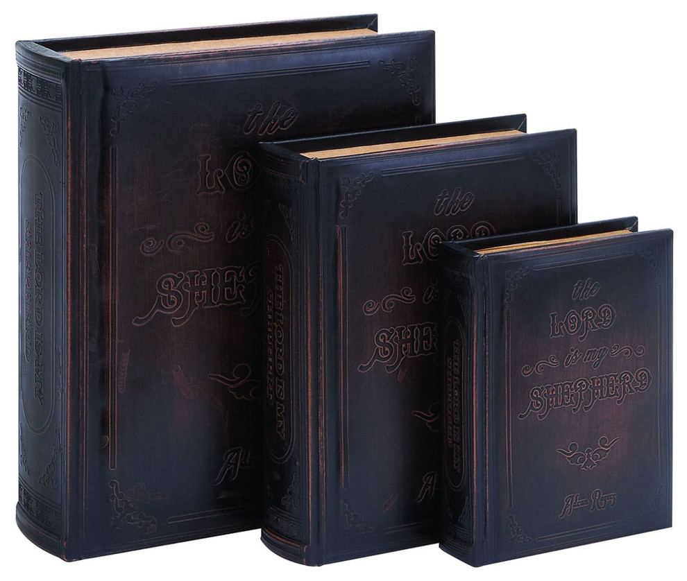 Lord Is My Shepherd Book Box Set In Smooth Leather