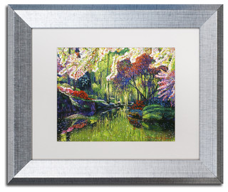 David Lloyd Glover 'Spring Concerto' Framed Art - Traditional - Fine ...