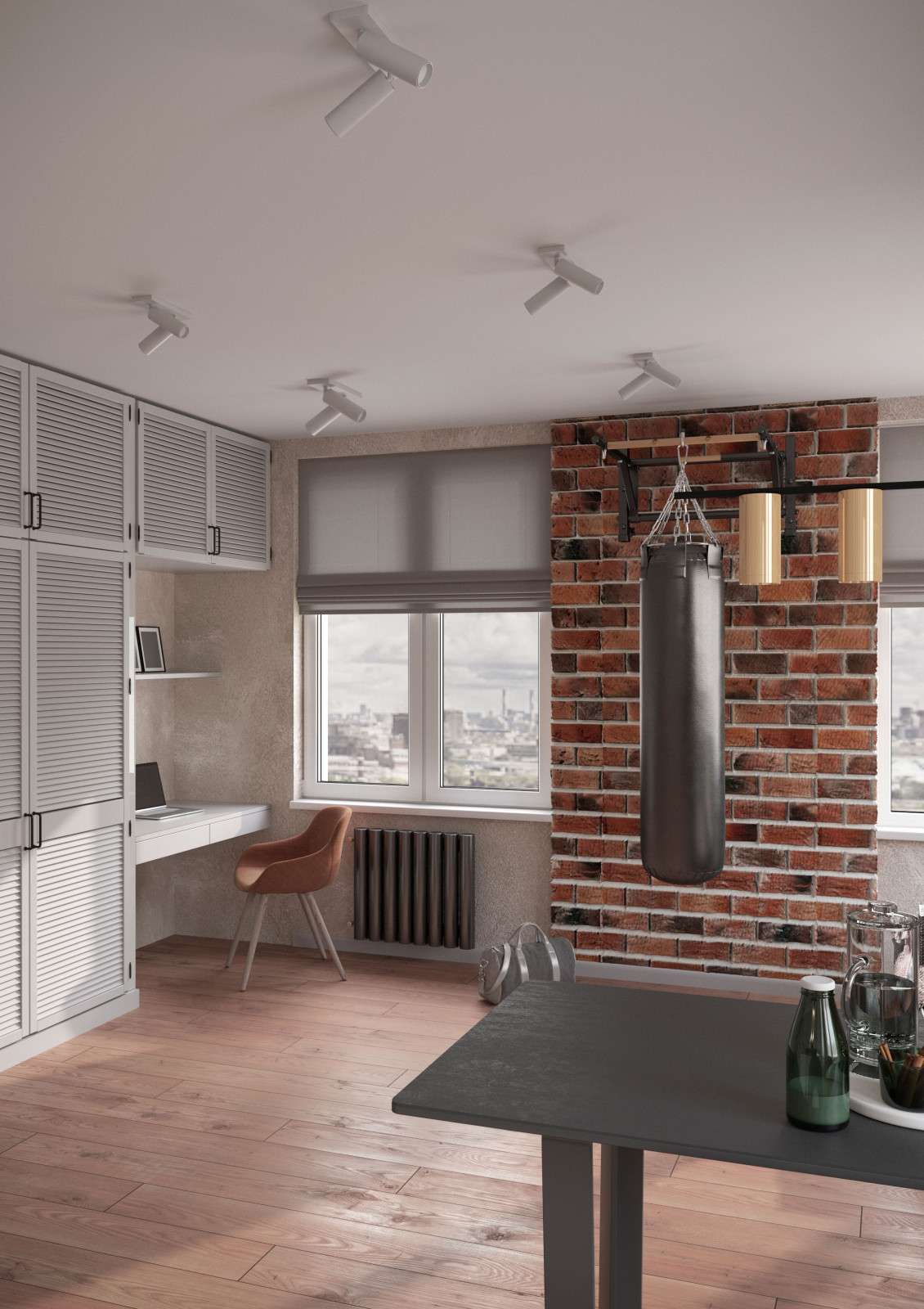 Дизайн интерьера 2 комнатной квартиры - ЖК Спутник