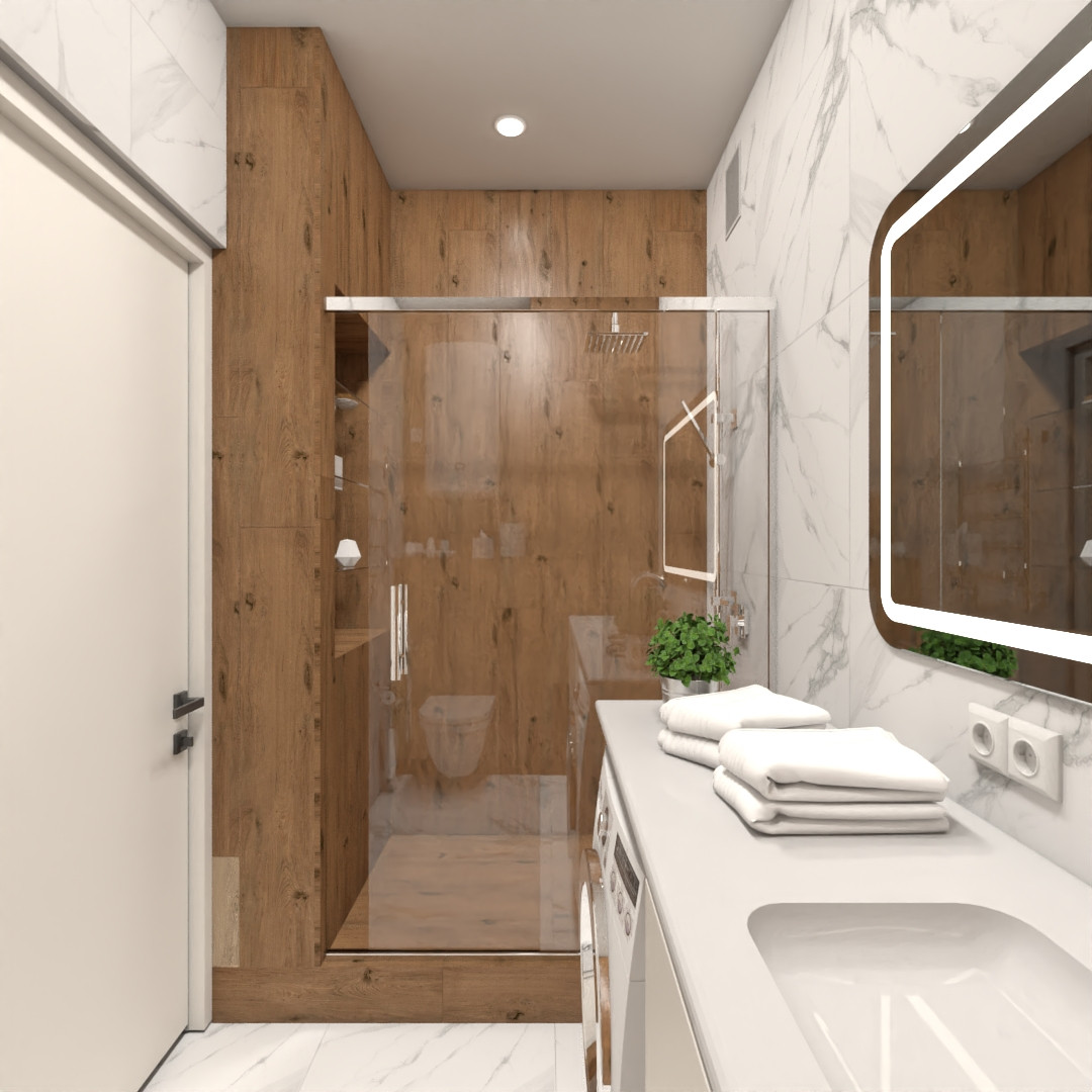 Дизайн интерьера 2-х комнатной квартиры