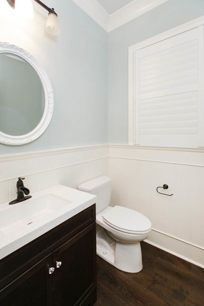 Design ideas for a traditional powder room in Louisville.