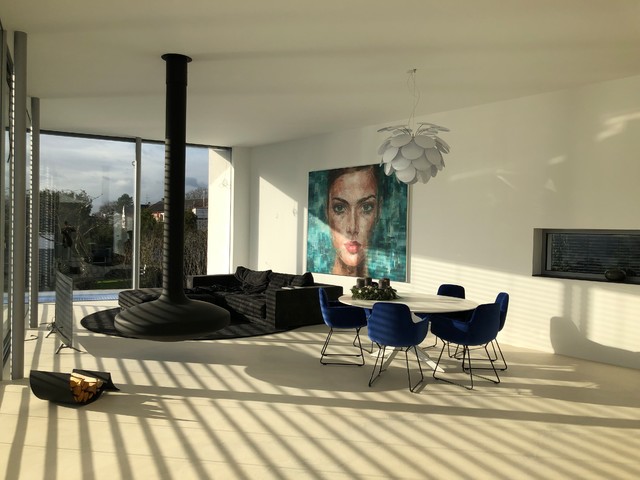 Haus H / Bochum modern-living-room