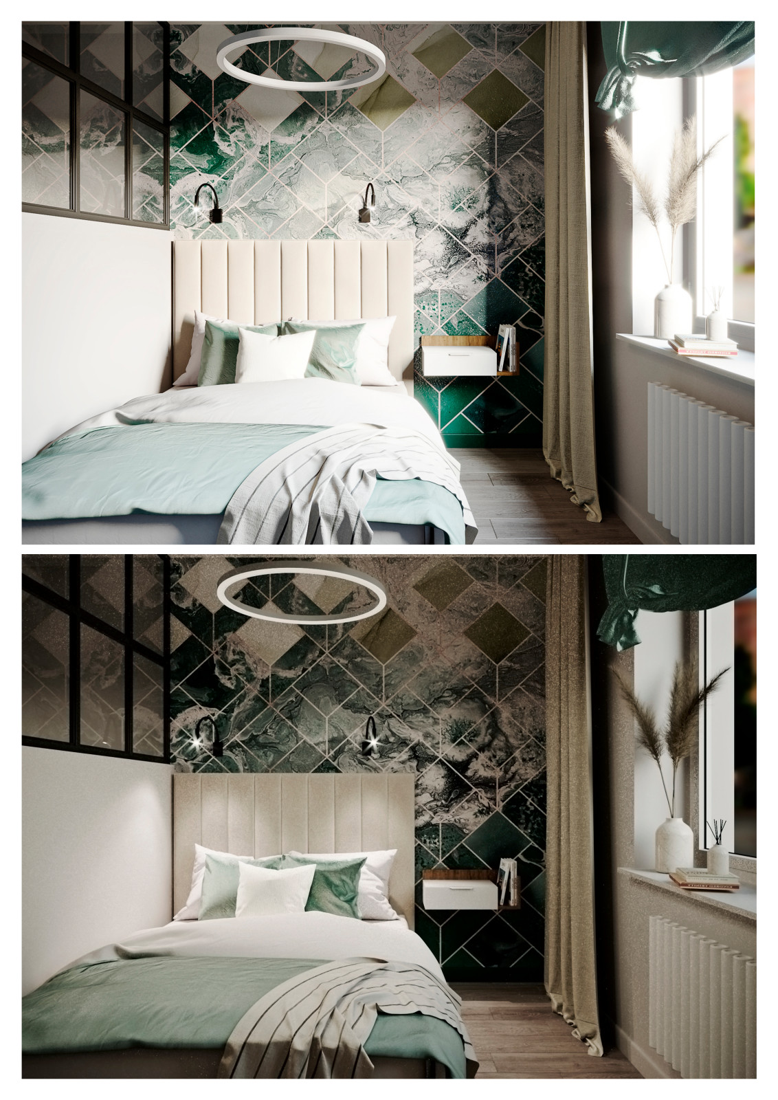 Двухкомнатная квартира для семьи в ЖК Загорье