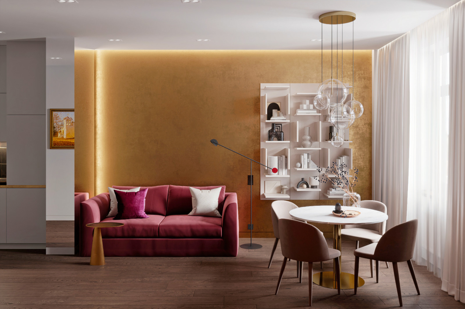 Квартира 92 кв.м. ЖК Роял Парк