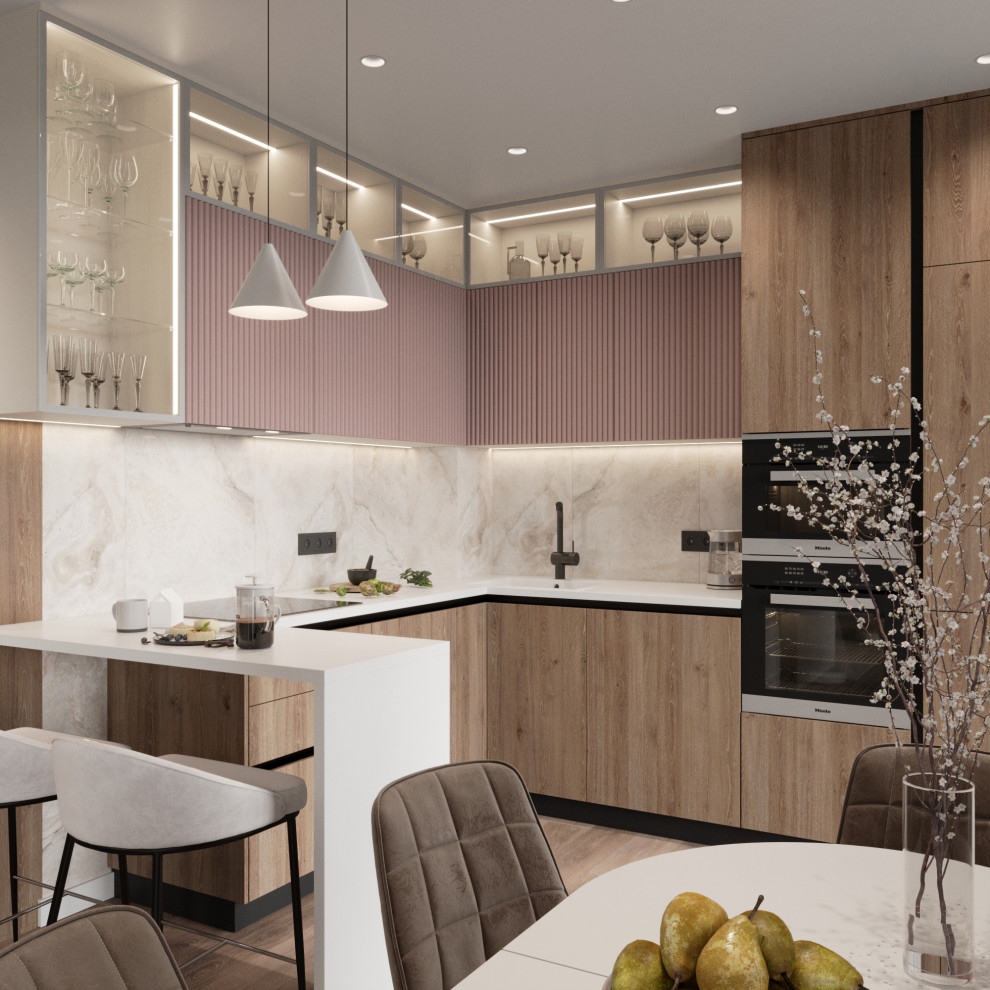 Дизайн квартиры в ЖК «Солярис» с большой лоджией