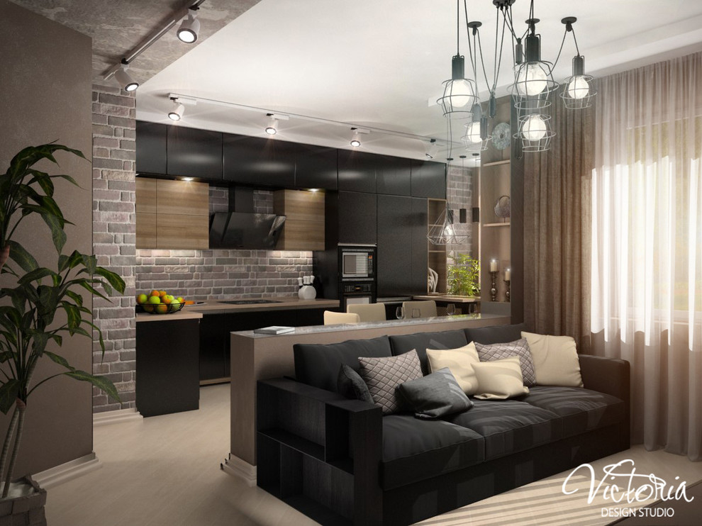 Мужской интерьер квартиры