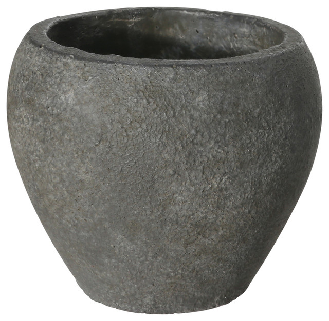 UTC53846 Terracotta Pot Rough Gray