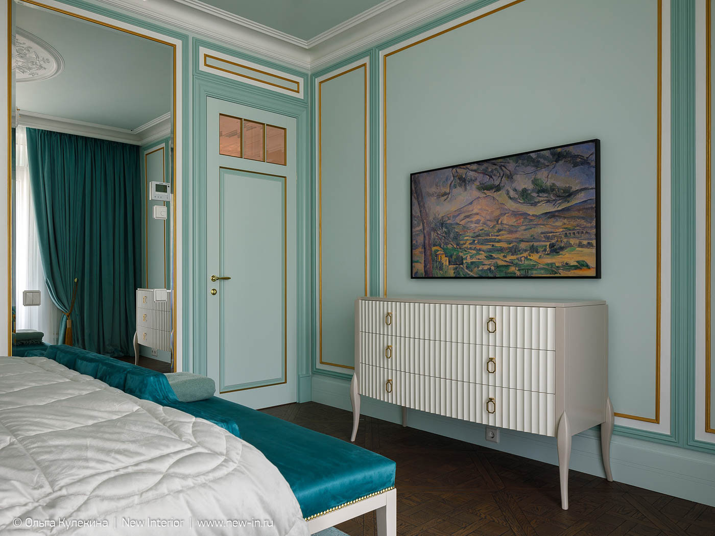 Квартира на Крестовском в стиле современная классика - 125 м²