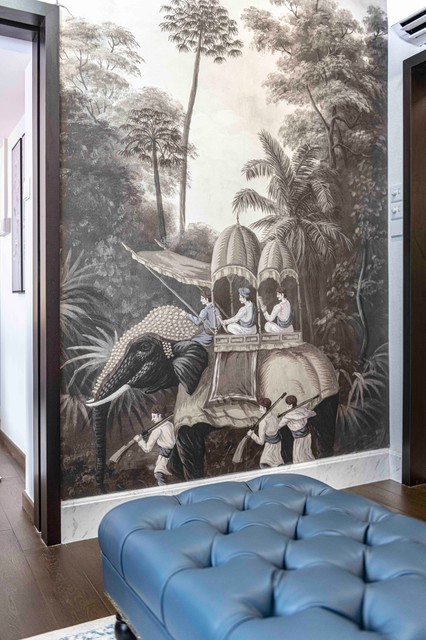 Indian Colonial @ Pasir Ris exotisk-vardagsrum