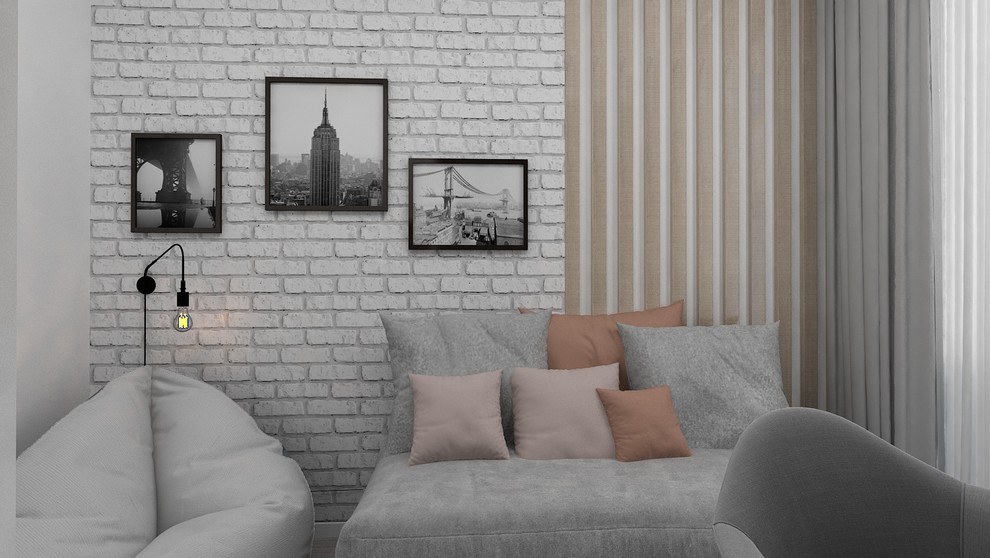 Интерьер кабинета для молодой девушки