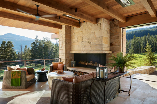Sandstone contemporary-terrace