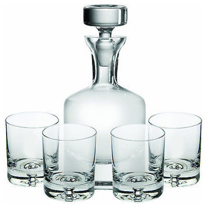 Ravenscroft Crystal Buckingham 32 Oz Whisky Decanter 5 Piece Gift Ravenscroft Crystal Buckingham 32 Oz Whisky Decanter 5 Piece Gift Set Lead Free