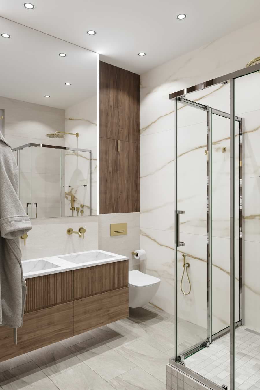 Квартира 140 кв.м. в ЖК Серебряный парк