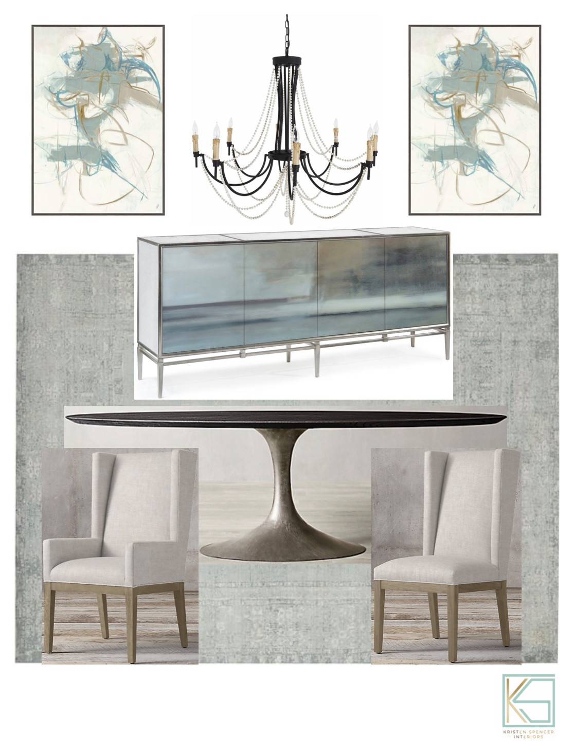 Stormy Coast Dining Room