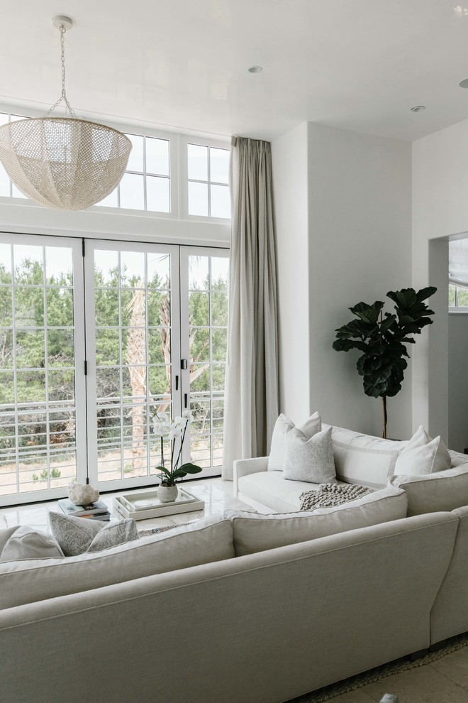 Home design - transitional home design idea in Miami
