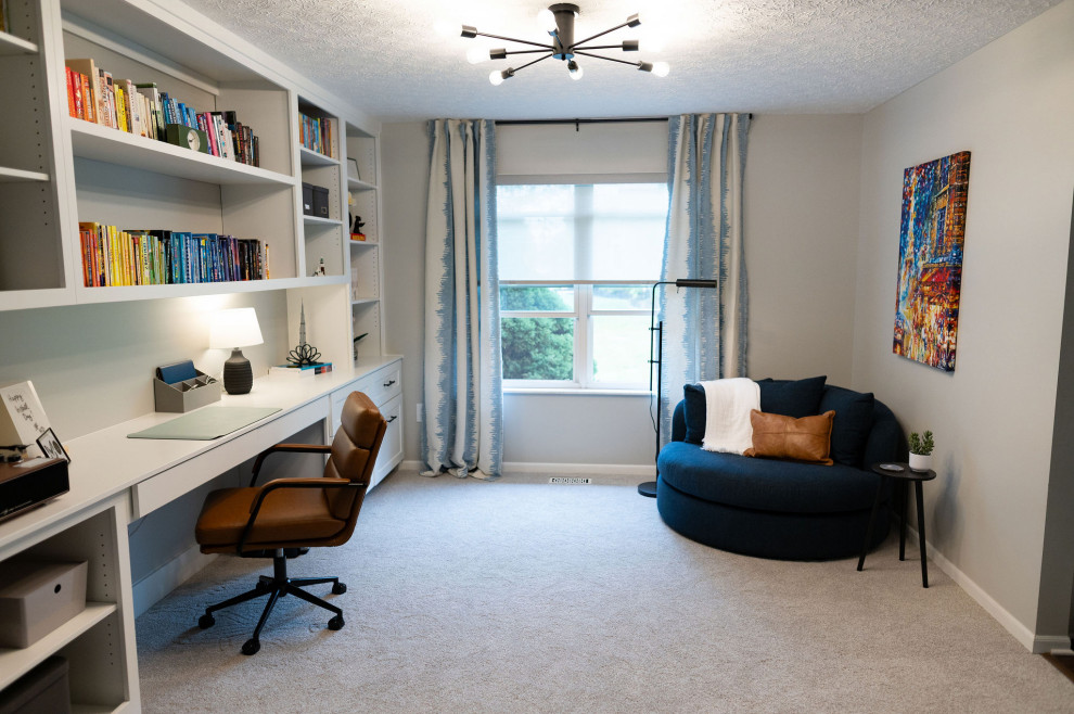 Natassja Designs Custom Library/Office Space
