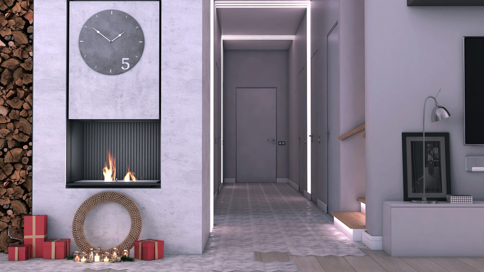 Интерьер коттеджа в Подмосковье