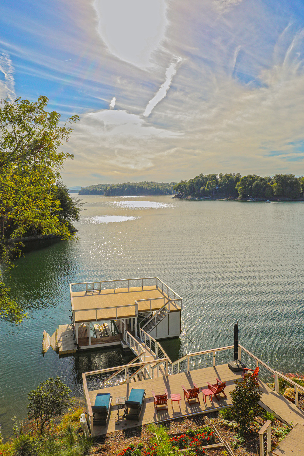 New Deck on Lake James