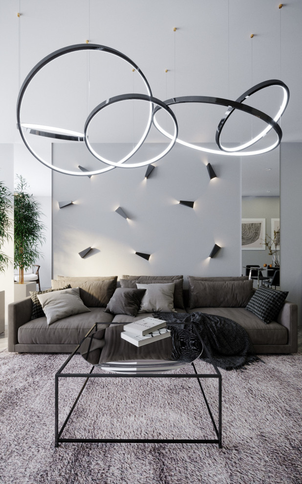 Дизайн-проект квартиры ЖК Живописный 93 м2 (Современный стиль)