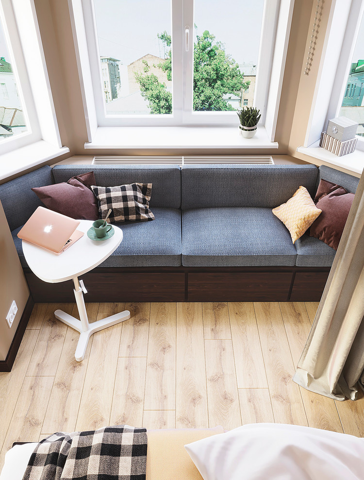 современный дизайн с эко элементам