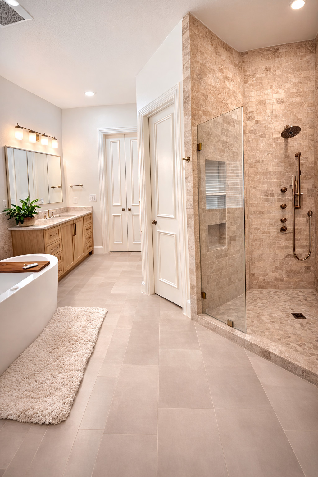 Frisco TX - Master Bathroom Full Remodeling