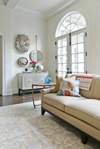Transitional home design photo in Atlanta