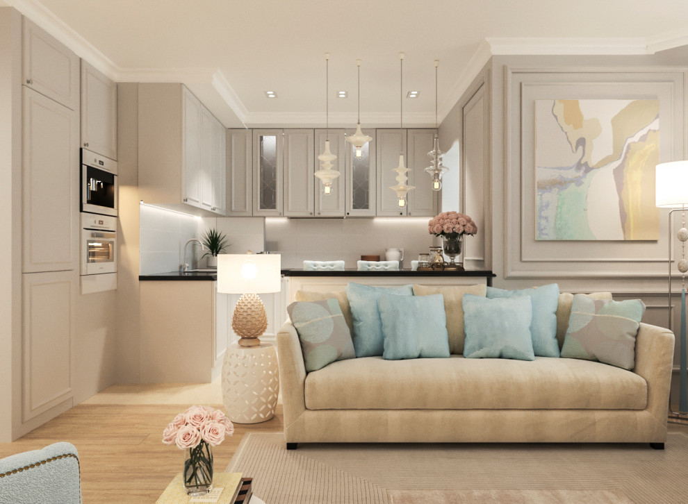 Нео классика в пастельных тонах