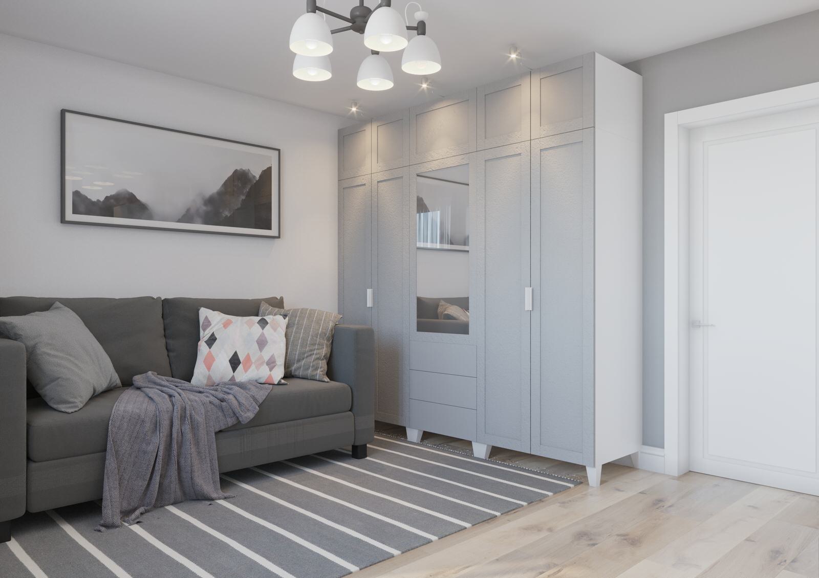 Хрущёвка Скандинавский стиль