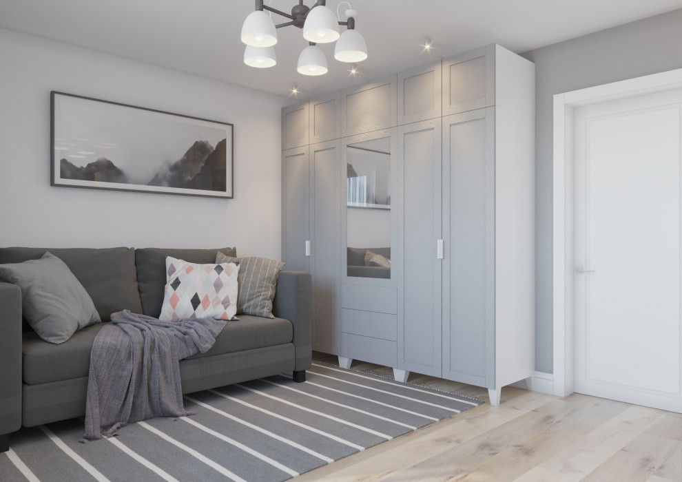 Хрущёвка Скандинавский стиль