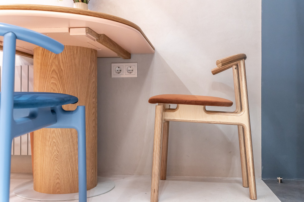 Тропическая кухня под цветком протеи