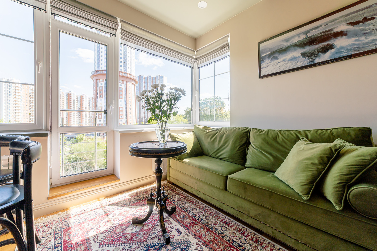 Двухяърусная квартира. Москва.