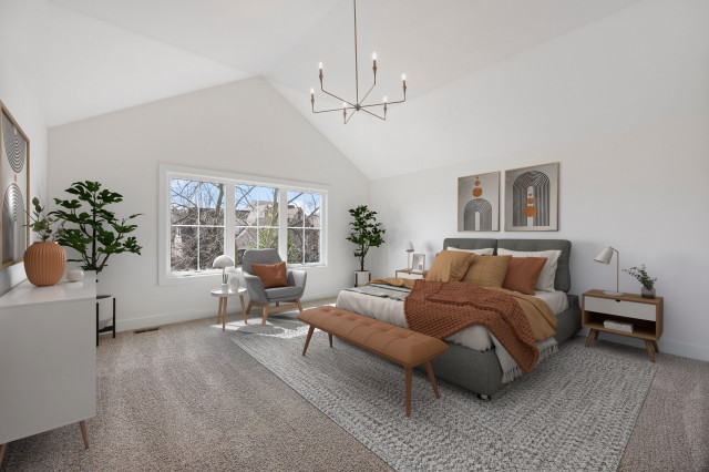 Modified Hampton |  Naperville, IL klassisch-modern-schlafzimmer