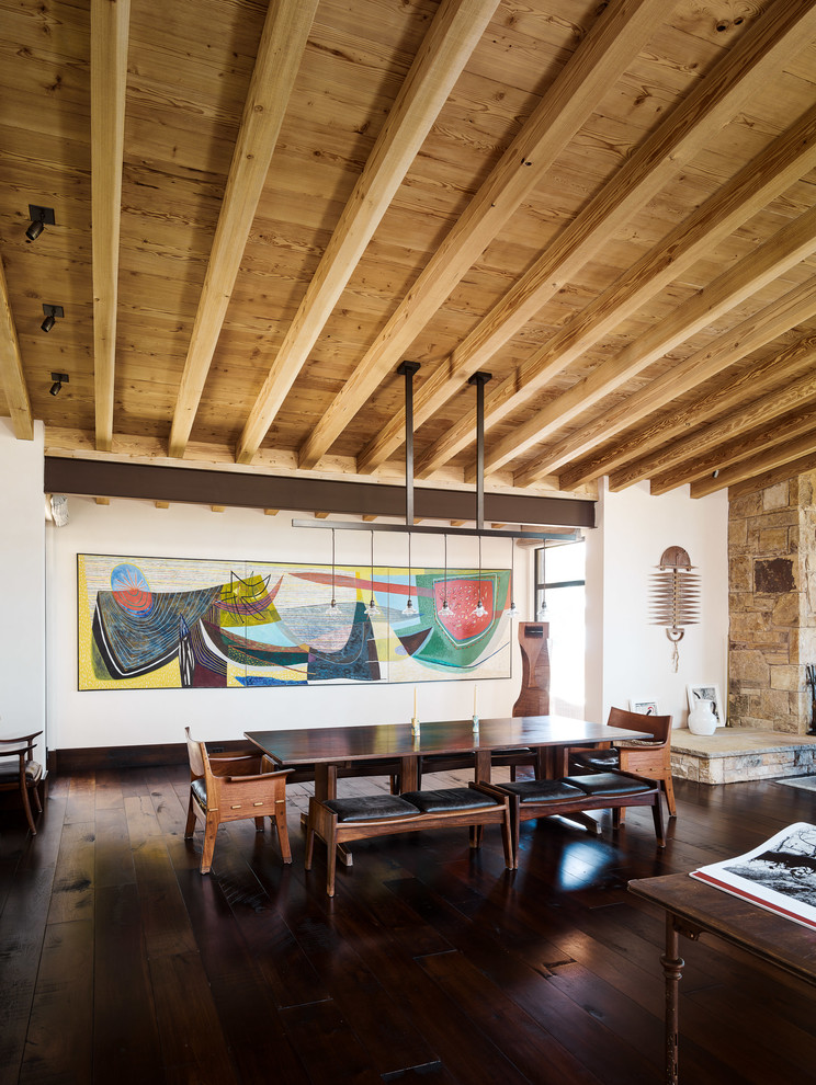 Farmhouse dining room photo in San Francisco