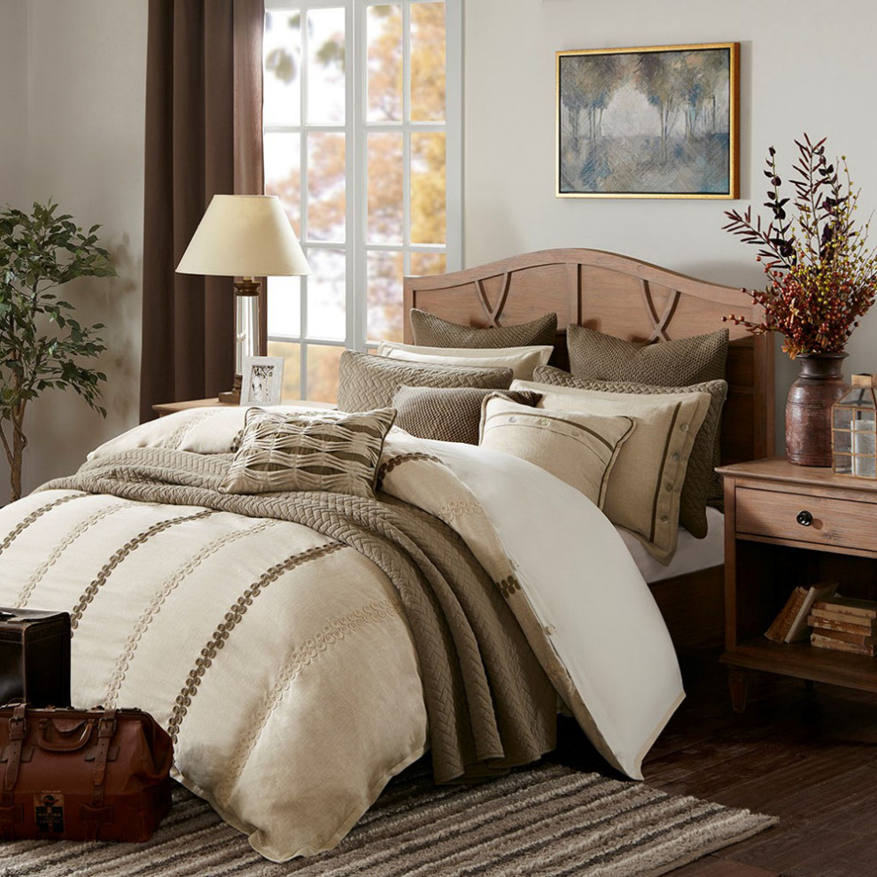 Madison Park Set Contemporary Comforters And