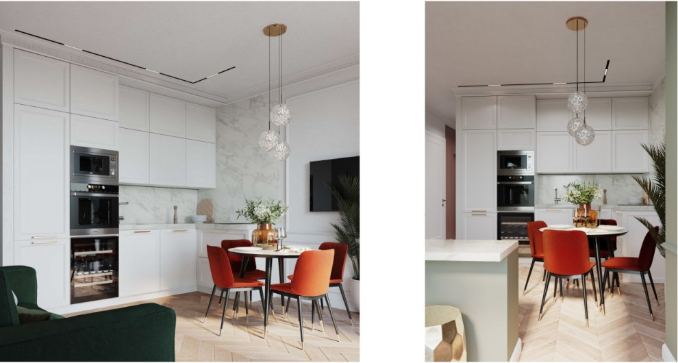 Ремонт 1-комнатной квартиры в ЖК Второй квартал. Лиговский сити.