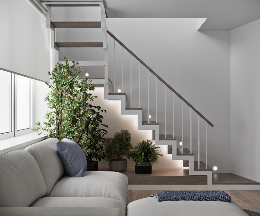 Дизайн проект двухуровневой квартиры