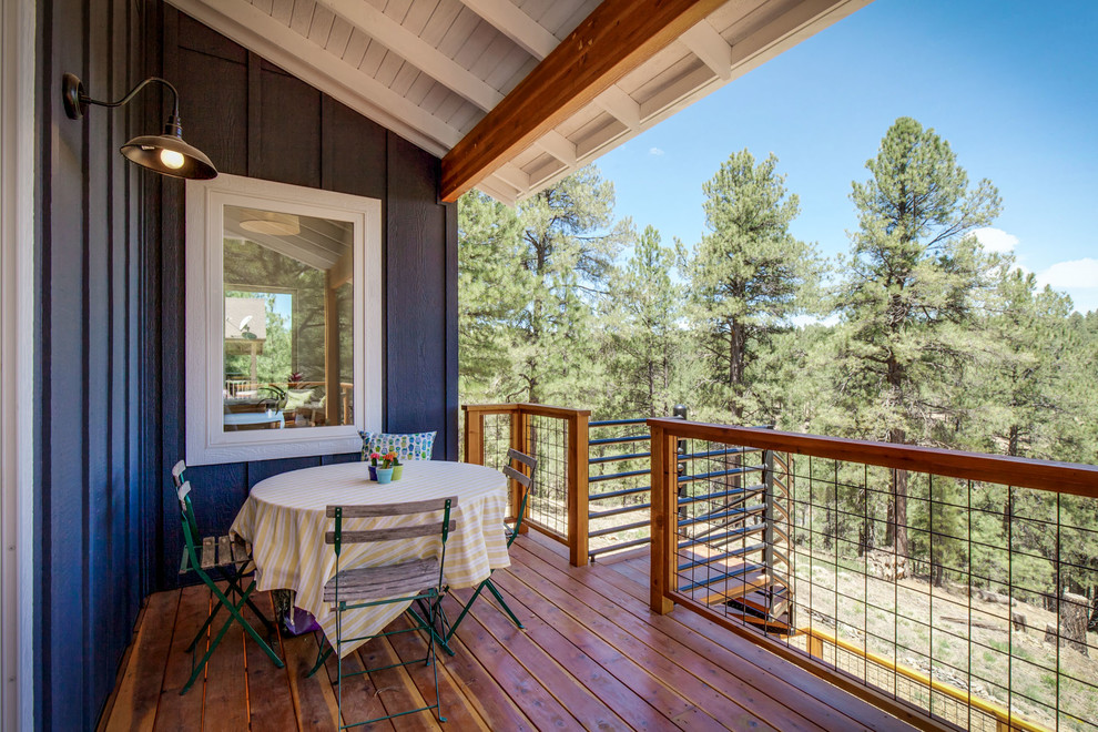 Transitional deck photo in Phoenix