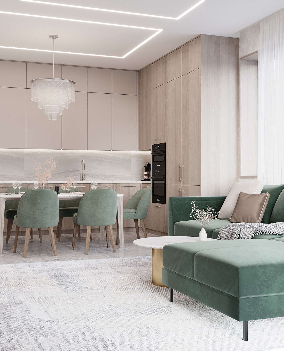 Кухня-гостиная