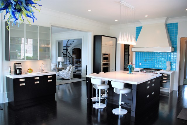 Colorful & Contemporary contemporary-kitchen