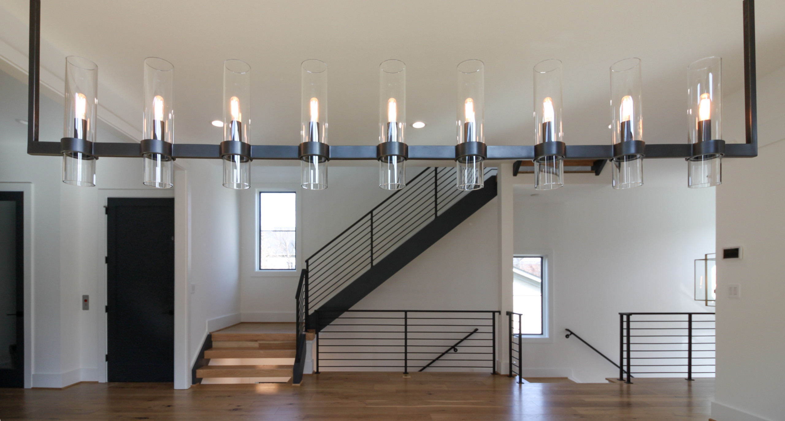 85_Sleek Three-Quarter Turn Multilevel-Staircase, McLean VA 22101