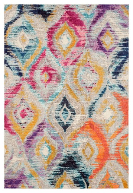 Vistoso Woven Rug, Multicoloured, 200x279 cm