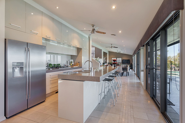 Brook End contemporain-cuisine