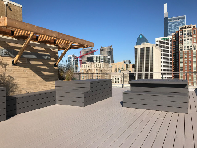 Savoy Roof Deck minimalistisch-balkon