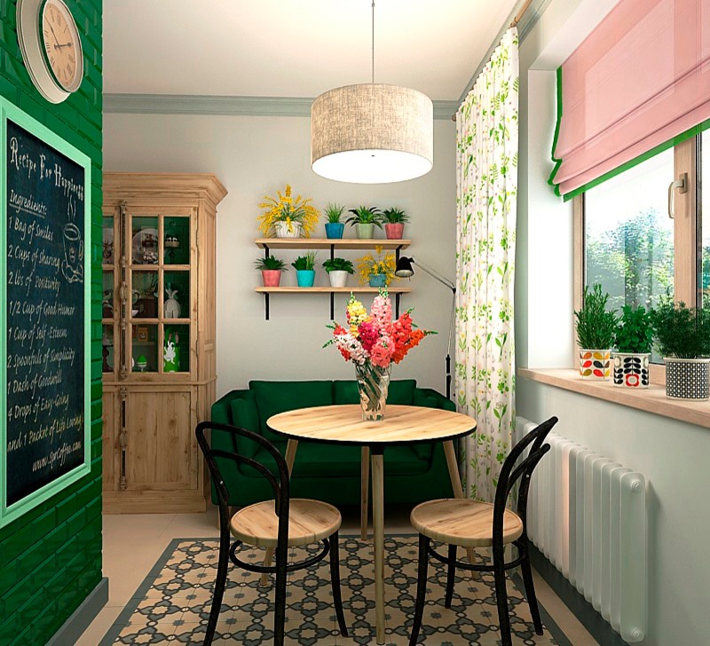 Проект кухни на Осеннем бульваре