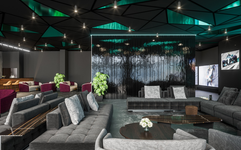 Ложа Команды Mercedes AMG Petronas Motorsport на Сочи Автодром в Адлере