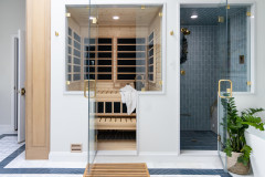 Bathroom of the Week: Sauna and Cold Plunge Bring the Spa Home