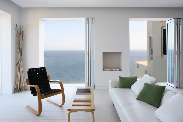 Bondi Apartment modern-vardagsrum