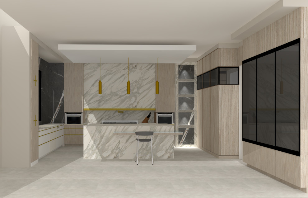 In-Prouduction 3D Renderings Troppicanna House Chinadoll House 2021